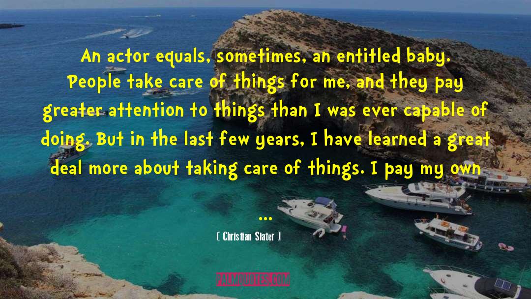 Christian Last Sacrifice Tasha quotes by Christian Slater