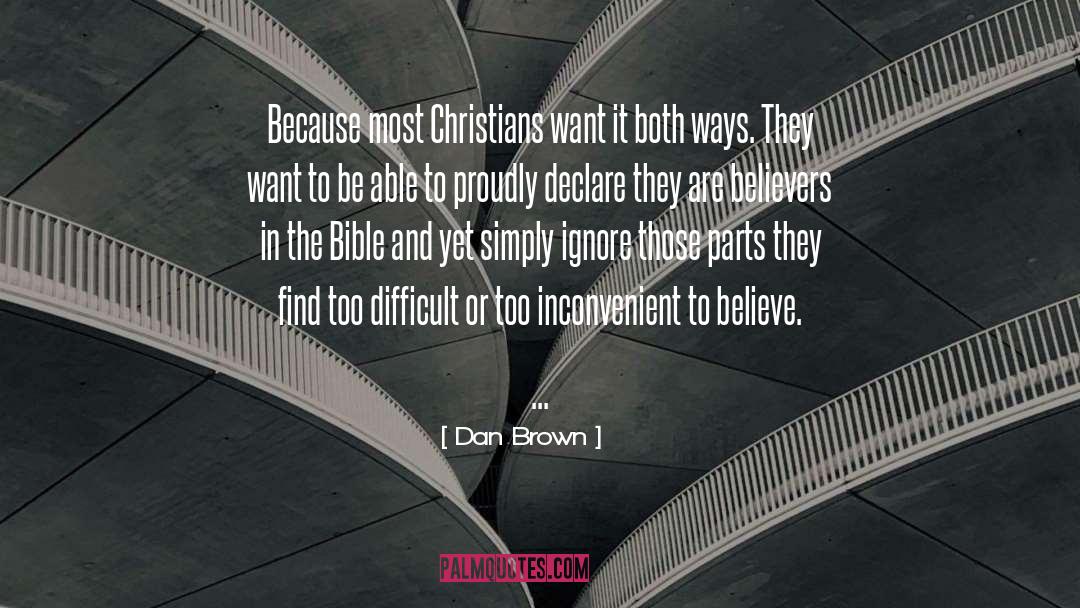 Christian Leader quotes by Dan Brown