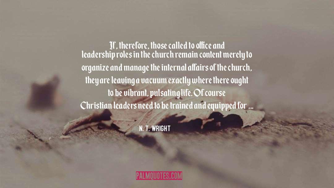 Christian Leaders quotes by N. T. Wright