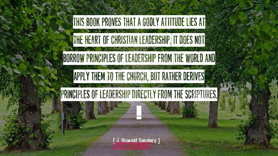 Christian Leadership quotes by J. Oswald Sanders