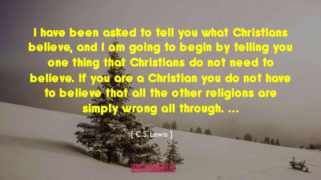 Christian Lfie quotes by C.S. Lewis