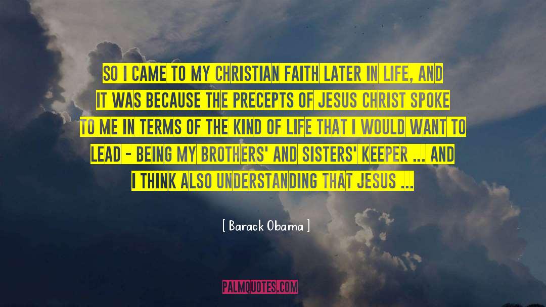 Christian Life Style quotes by Barack Obama