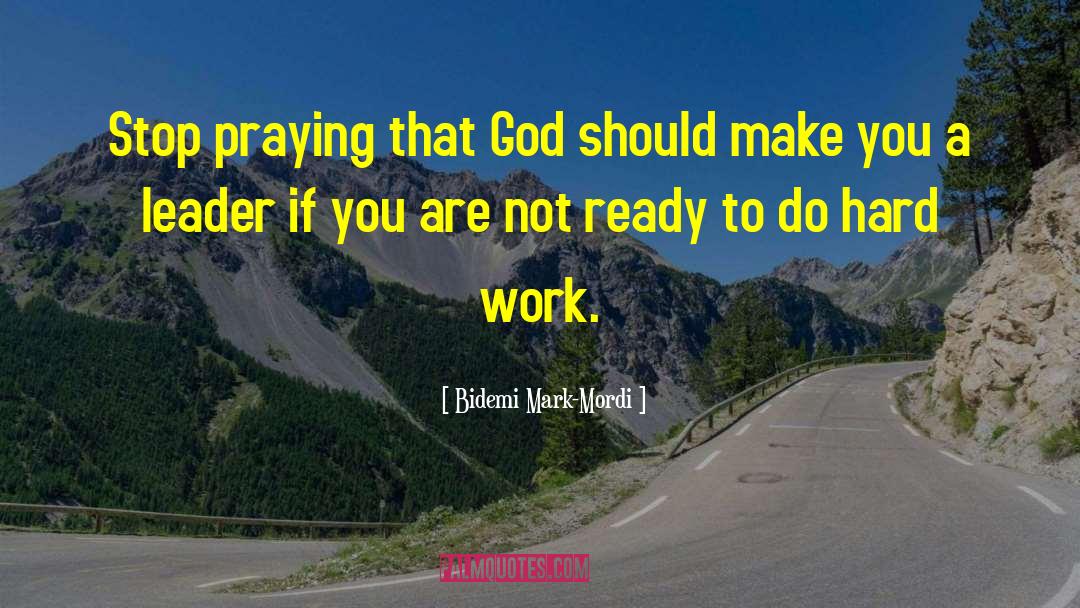 Christian Living quotes by Bidemi Mark-Mordi