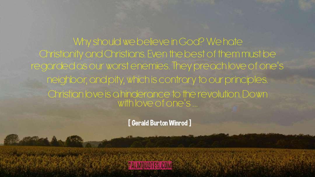 Christian Love quotes by Gerald Burton Winrod