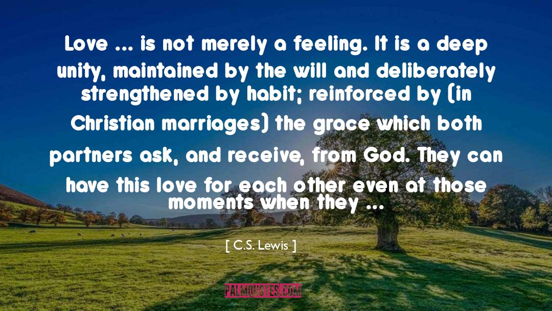 Christian Marriage quotes by C.S. Lewis