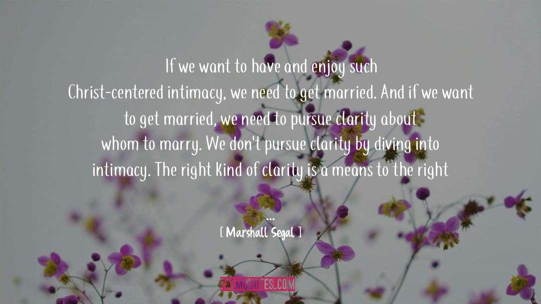 Christian Marriage quotes by Marshall Segal