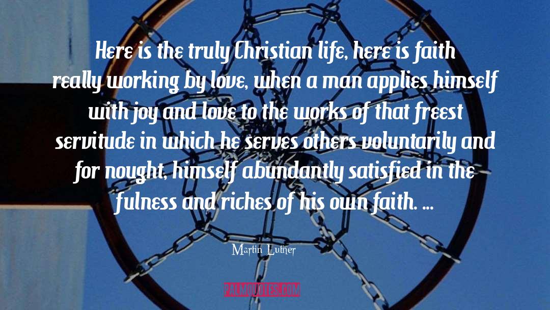 Christian Mckeltar quotes by Martin Luther