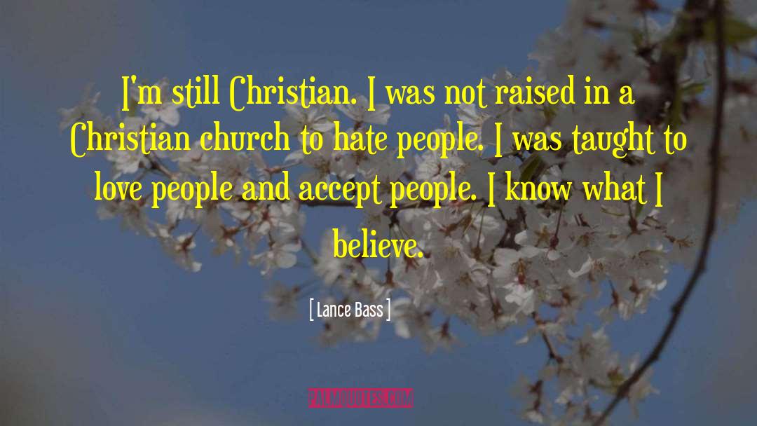 Christian Ministry quotes by Lance Bass
