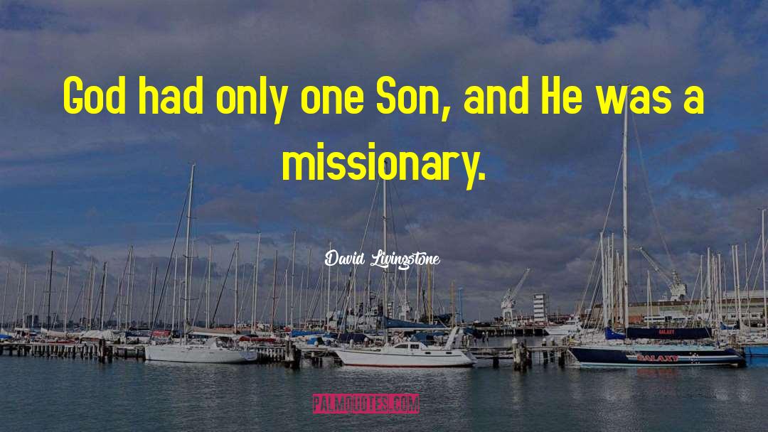 Christian Missionary quotes by David Livingstone