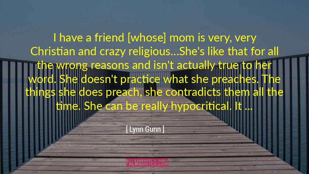 Christian Moms quotes by Lynn Gunn