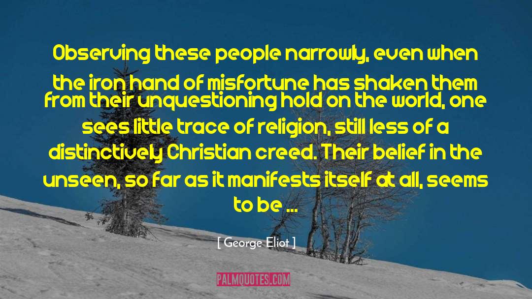 Christian Morals quotes by George Eliot