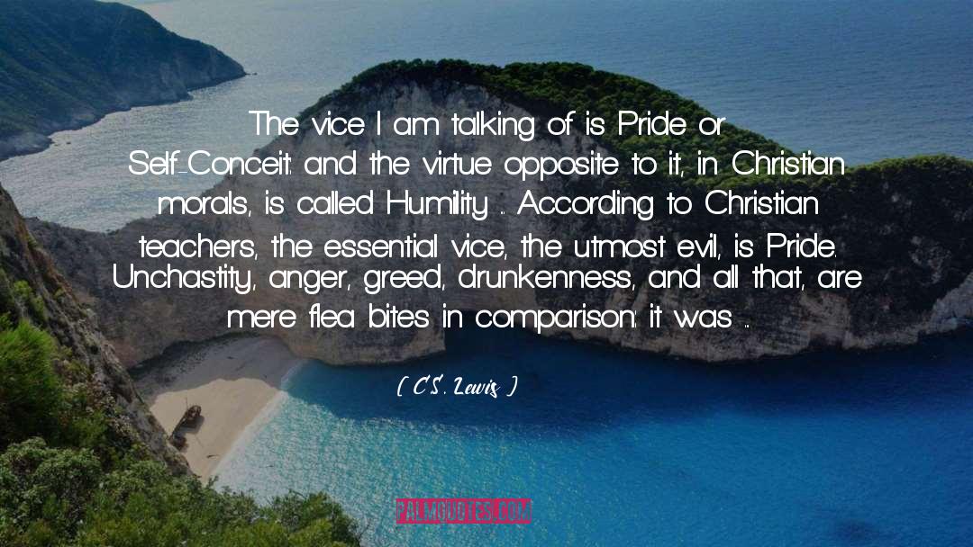 Christian Morals quotes by C.S. Lewis