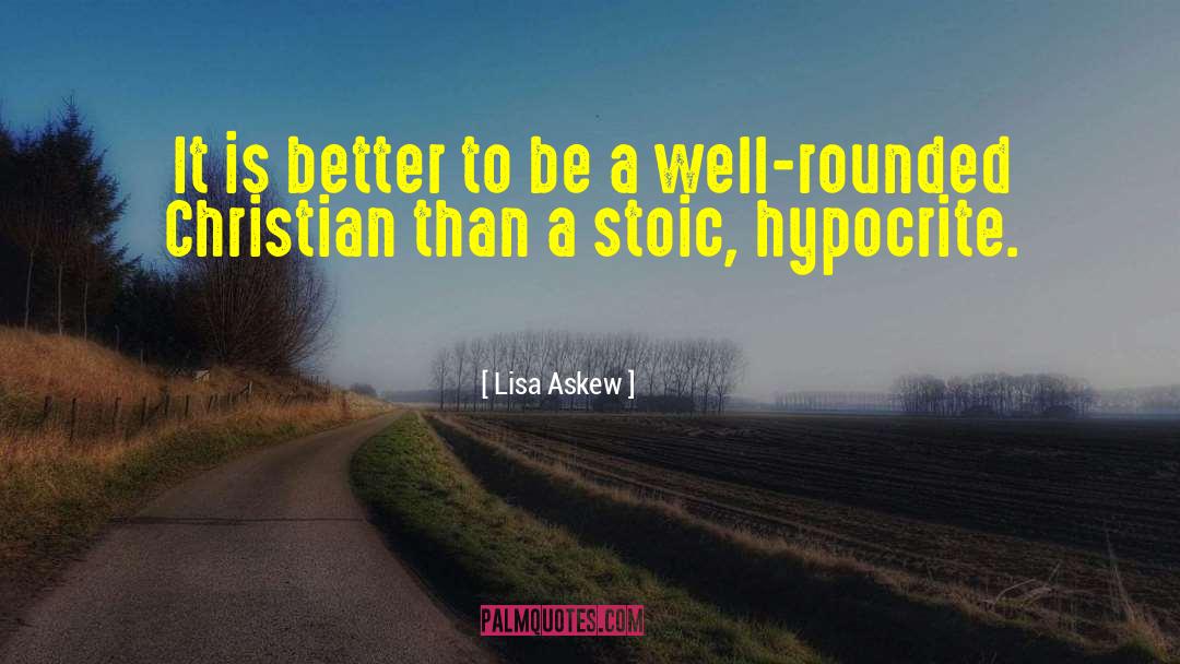 Christian Morals quotes by Lisa Askew