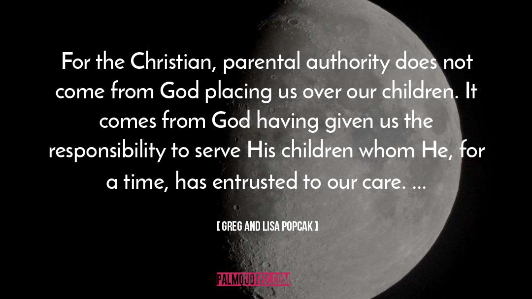 Christian Morals quotes by Greg And Lisa Popcak