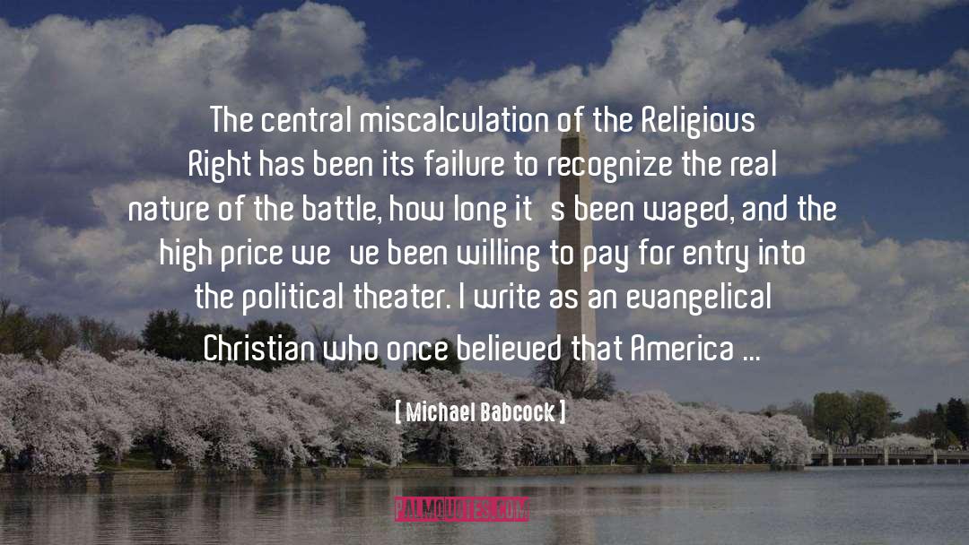 Christian Nation quotes by Michael Babcock