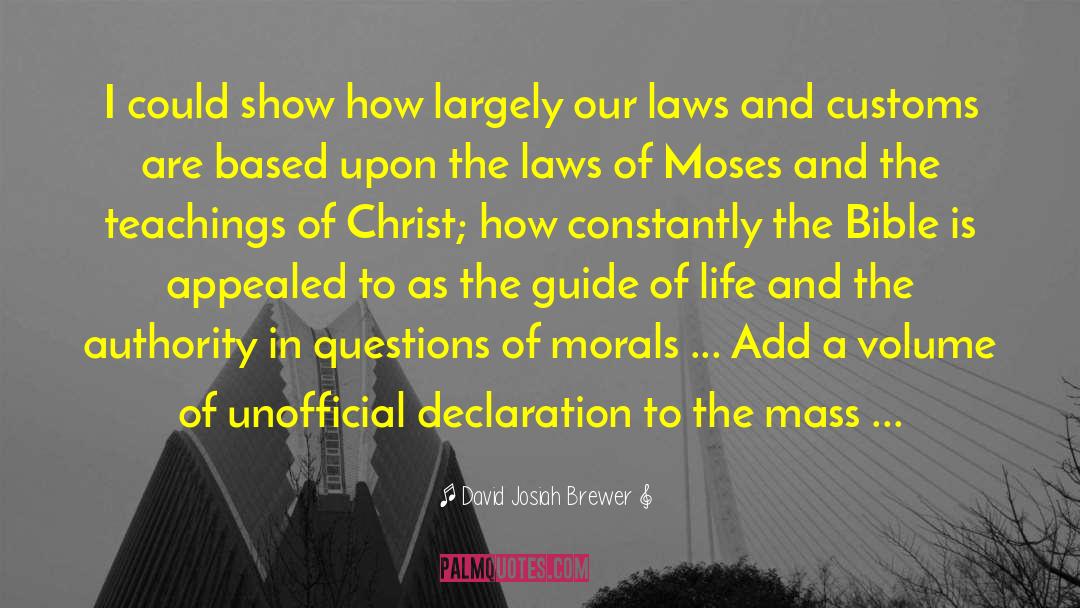 Christian Nation quotes by David Josiah Brewer