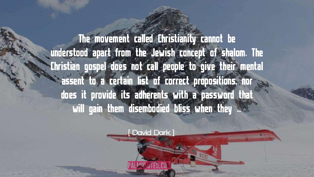 Christian Nation quotes by David Dark