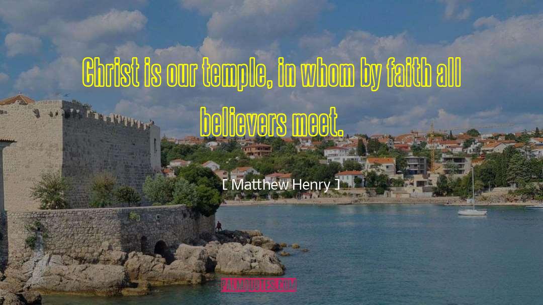 Christian Persecution quotes by Matthew Henry