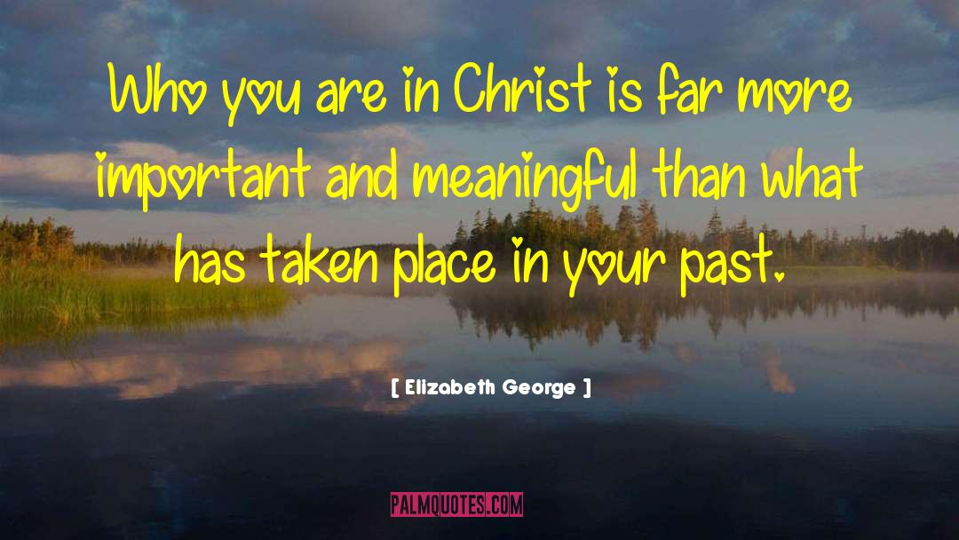 Christian Plaques quotes by Elizabeth George