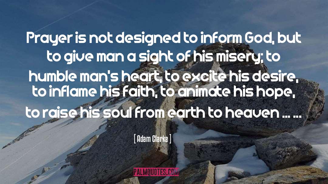 Christian Prayer quotes by Adam Clarke