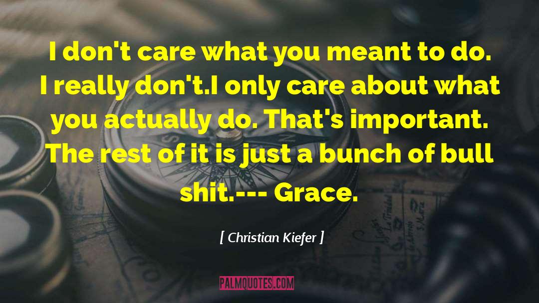 Christian Prescott quotes by Christian Kiefer