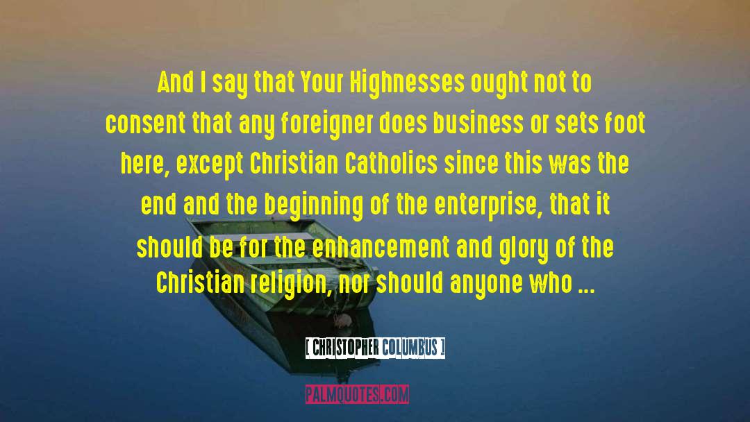 Christian Prescott quotes by Christopher Columbus