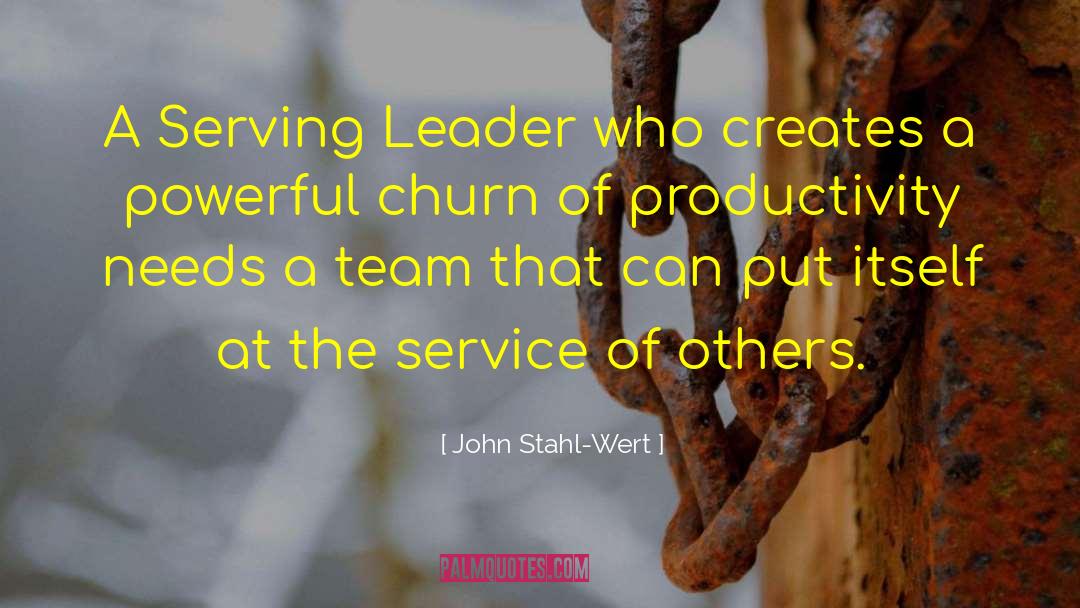 Christian Productivity quotes by John Stahl-Wert