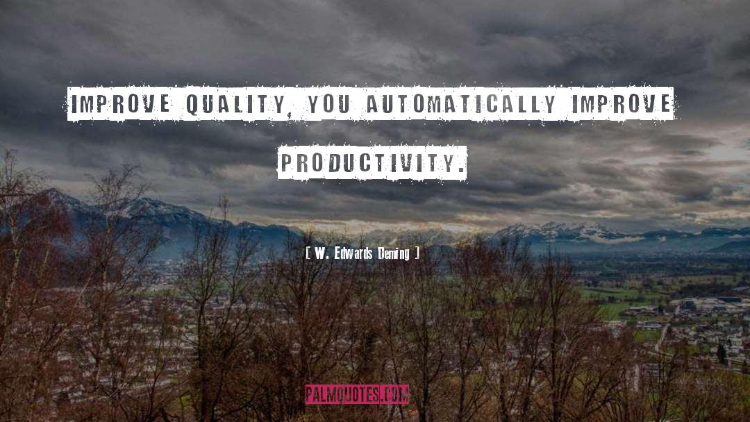 Christian Productivity quotes by W. Edwards Deming