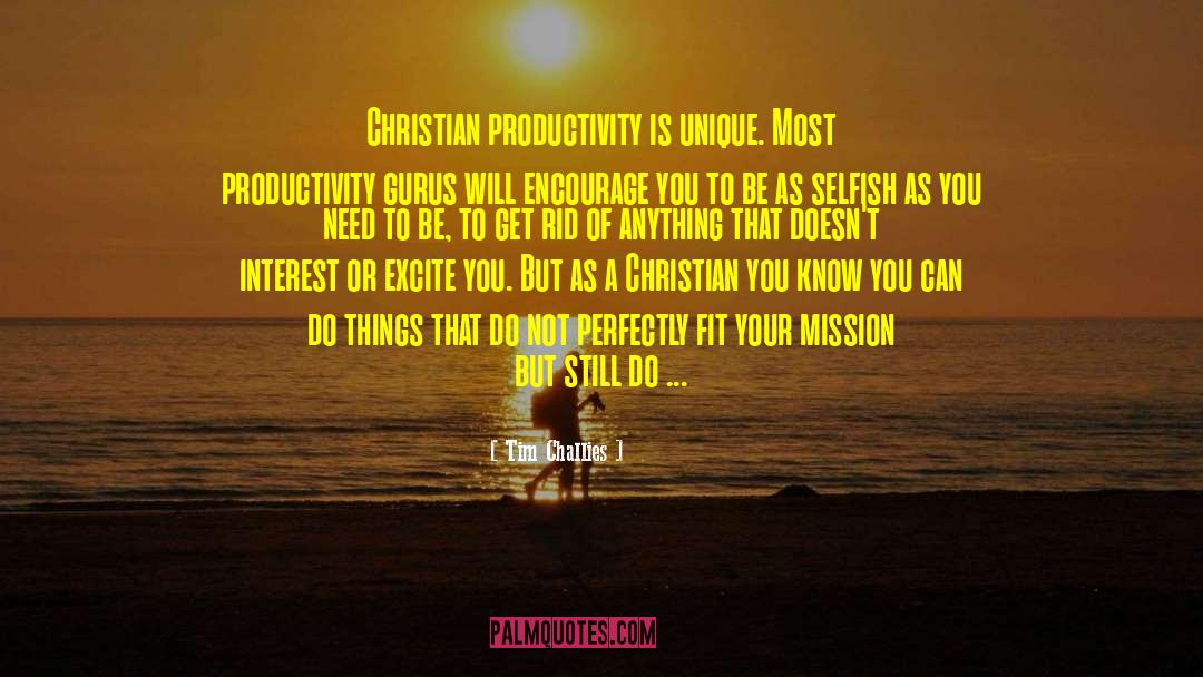 Christian Productivity quotes by Tim Challies