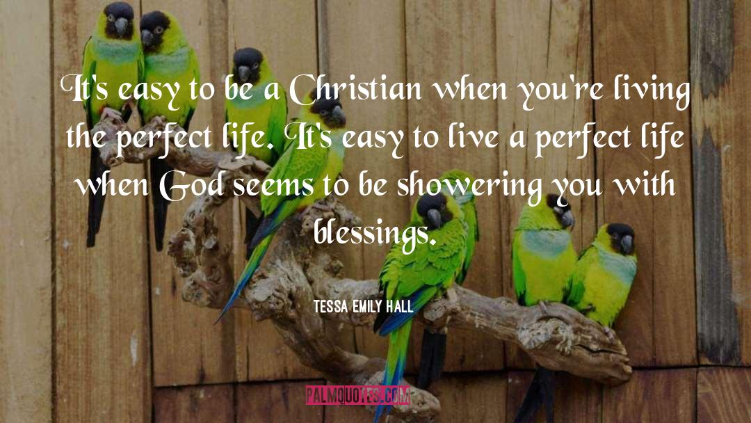 Christian quotes by Tessa Emily Hall