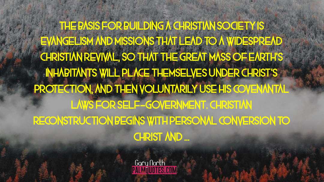 Christian Reconstruction quotes by Gary North