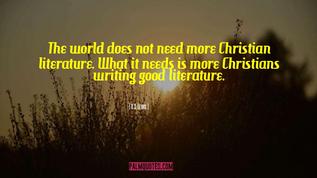 Christian Reconstruction quotes by C.S. Lewis