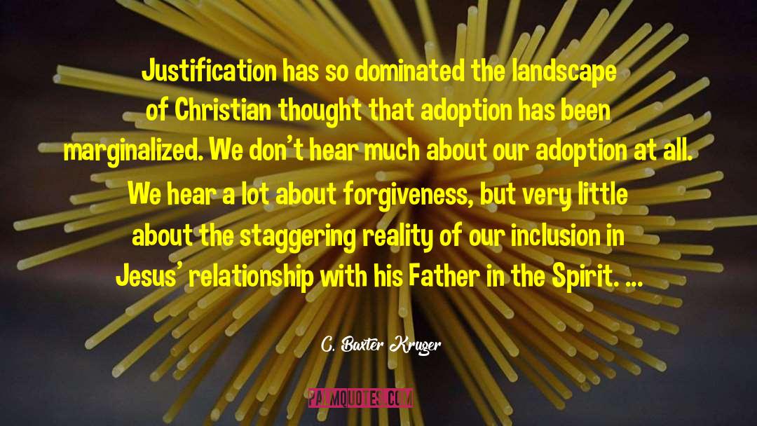 Christian Redfield quotes by C. Baxter Kruger