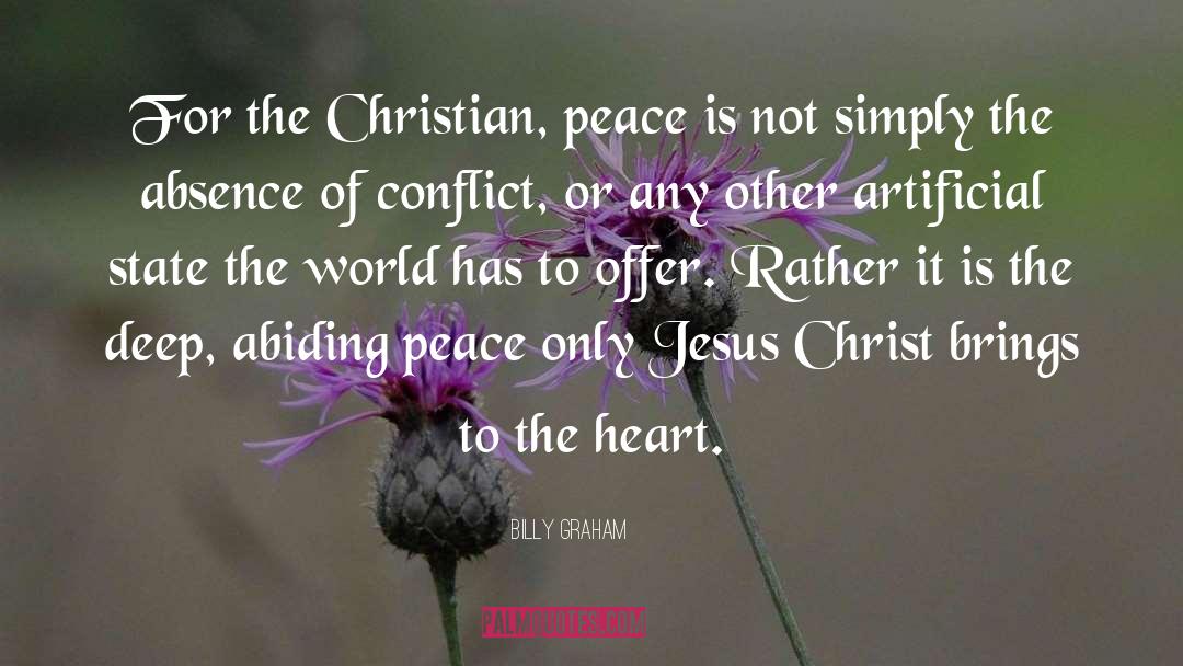 Christian Redfield quotes by Billy Graham