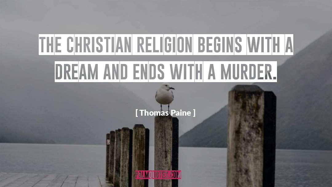 Christian Religion quotes by Thomas Paine