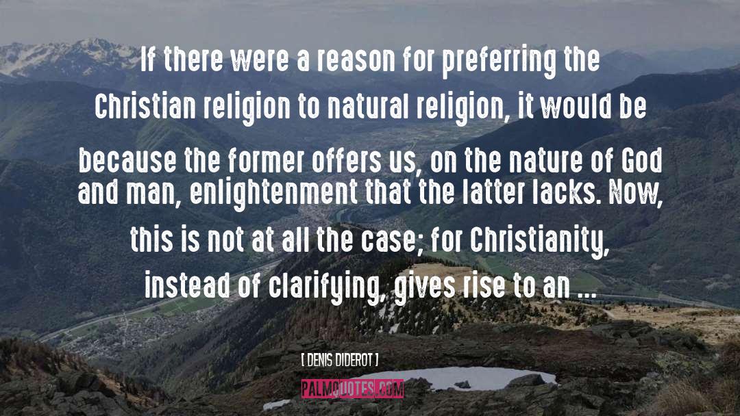 Christian Religion quotes by Denis Diderot