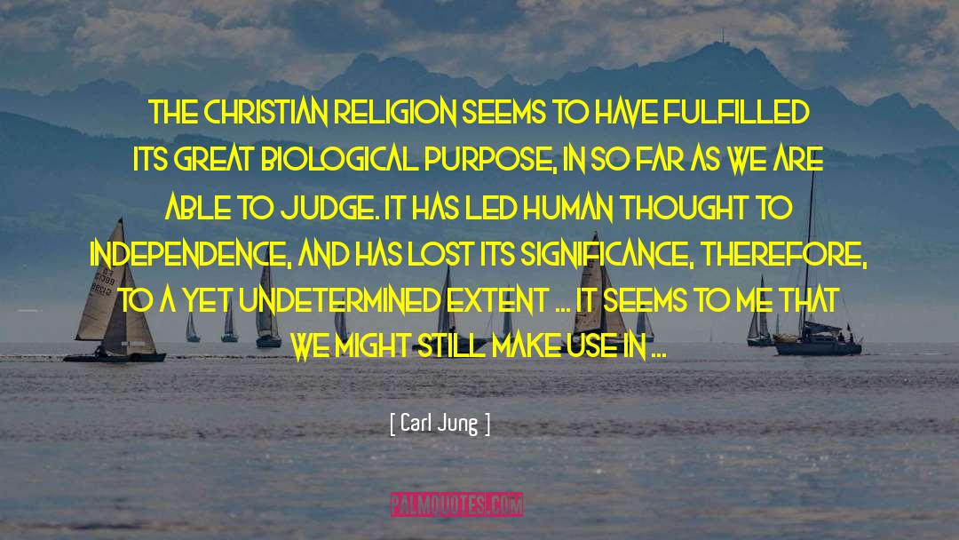 Christian Religion quotes by Carl Jung