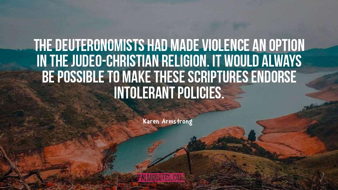 Christian Religion quotes by Karen Armstrong