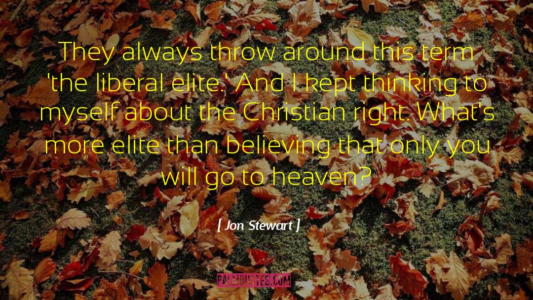 Christian Right quotes by Jon Stewart