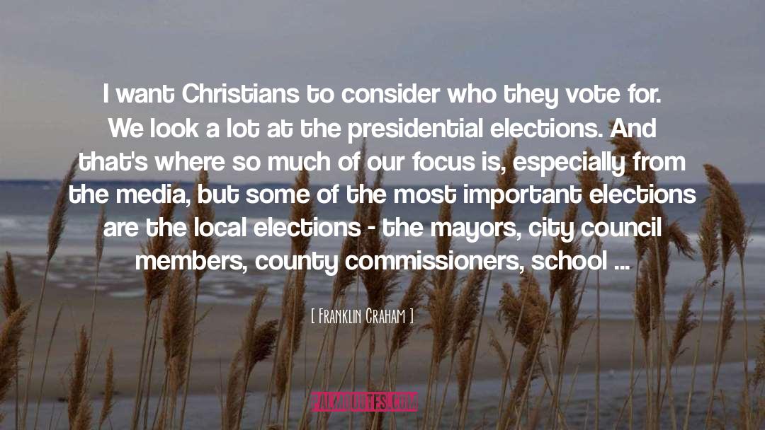 Christian Schools quotes by Franklin Graham