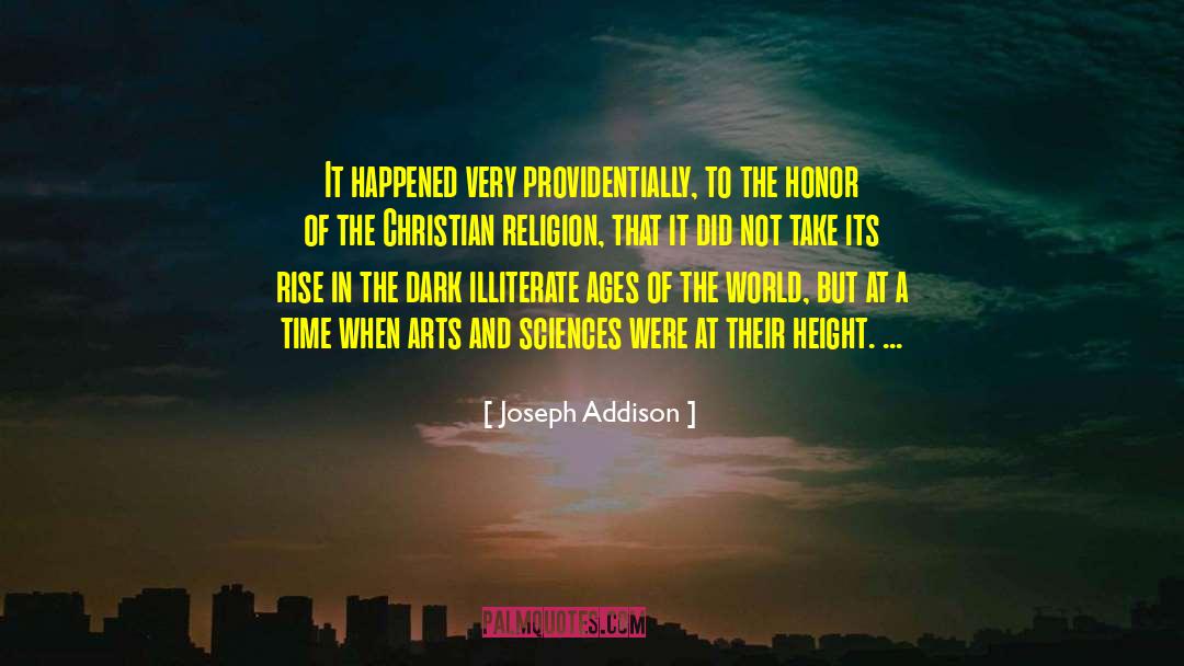 Christian Science Healing quotes by Joseph Addison