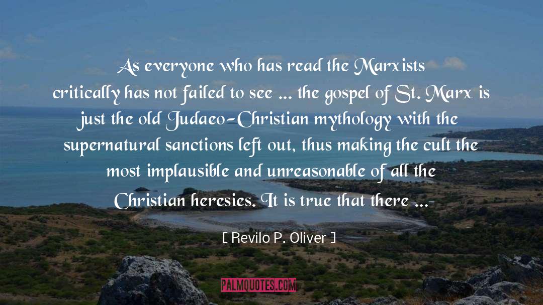 Christian Sects quotes by Revilo P. Oliver