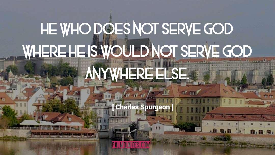 Christian Service quotes by Charles Spurgeon