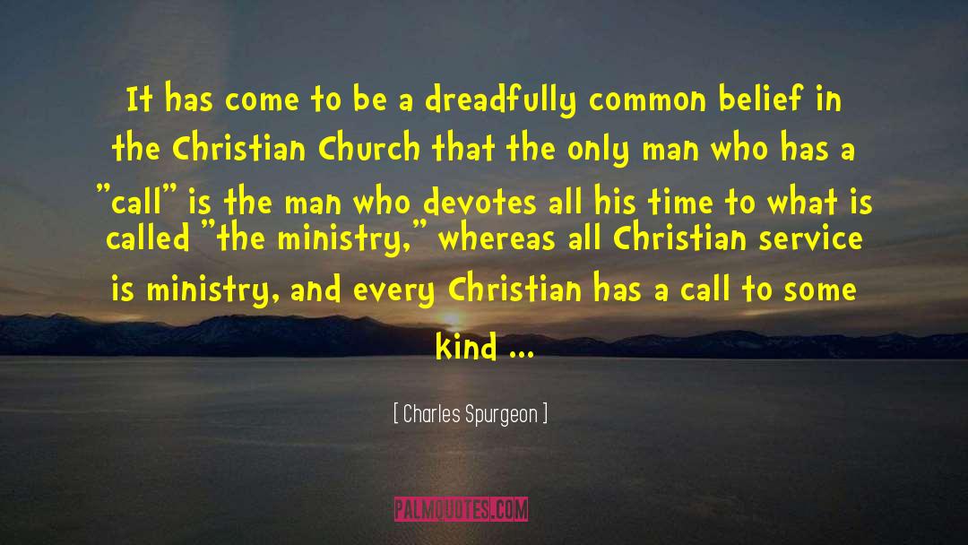 Christian Service quotes by Charles Spurgeon