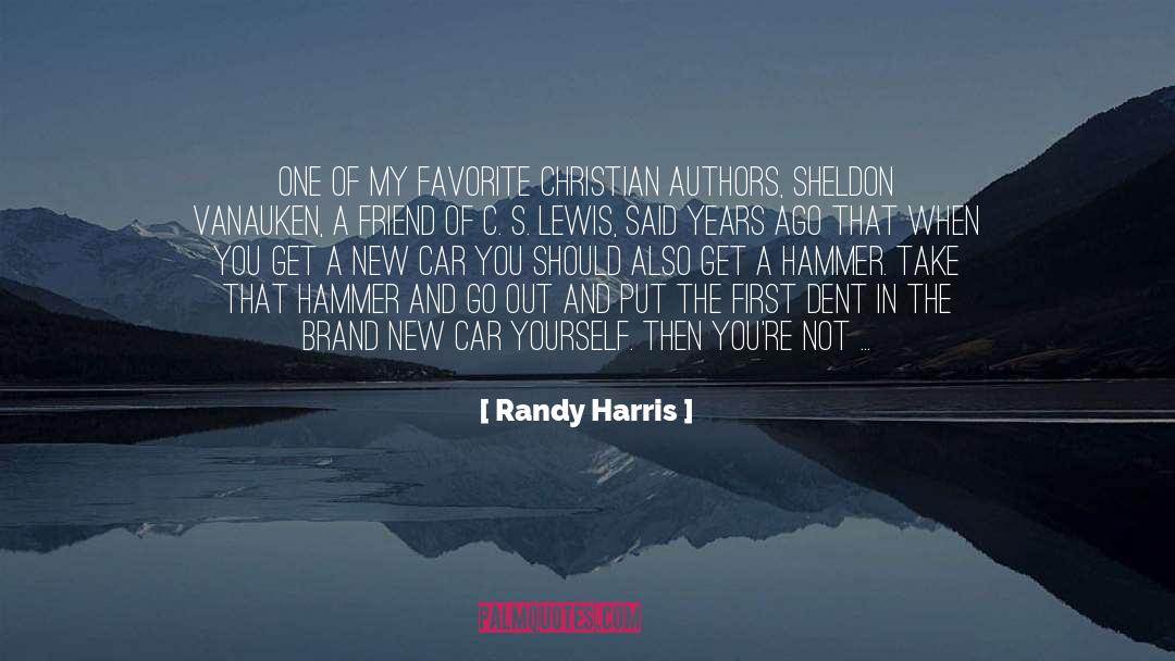 Christian Simon quotes by Randy Harris