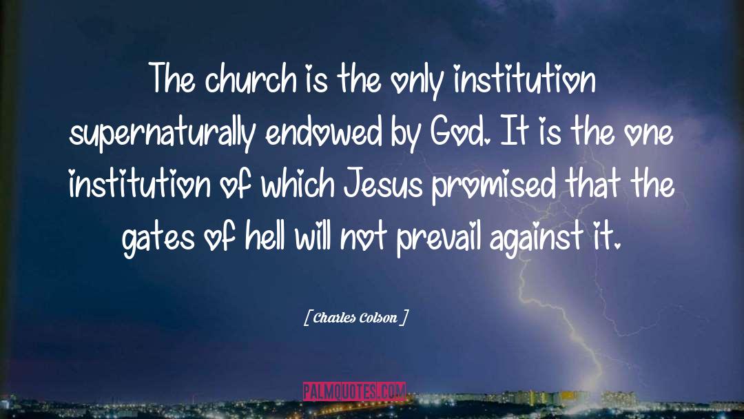 Christian Spirituality quotes by Charles Colson