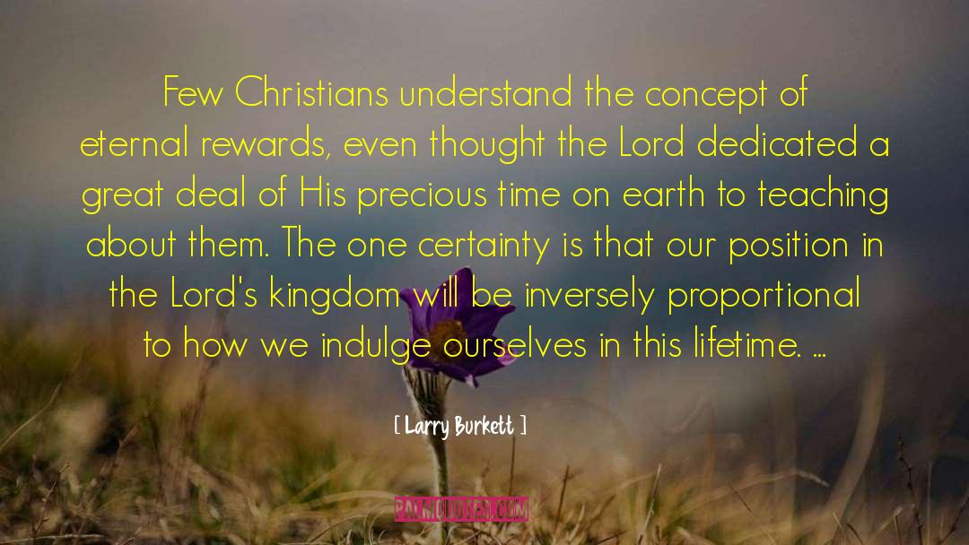 Christian Teaching quotes by Larry Burkett