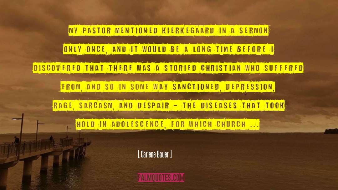 Christian Theology quotes by Carlene Bauer