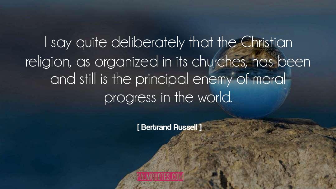 Christian Theology quotes by Bertrand Russell