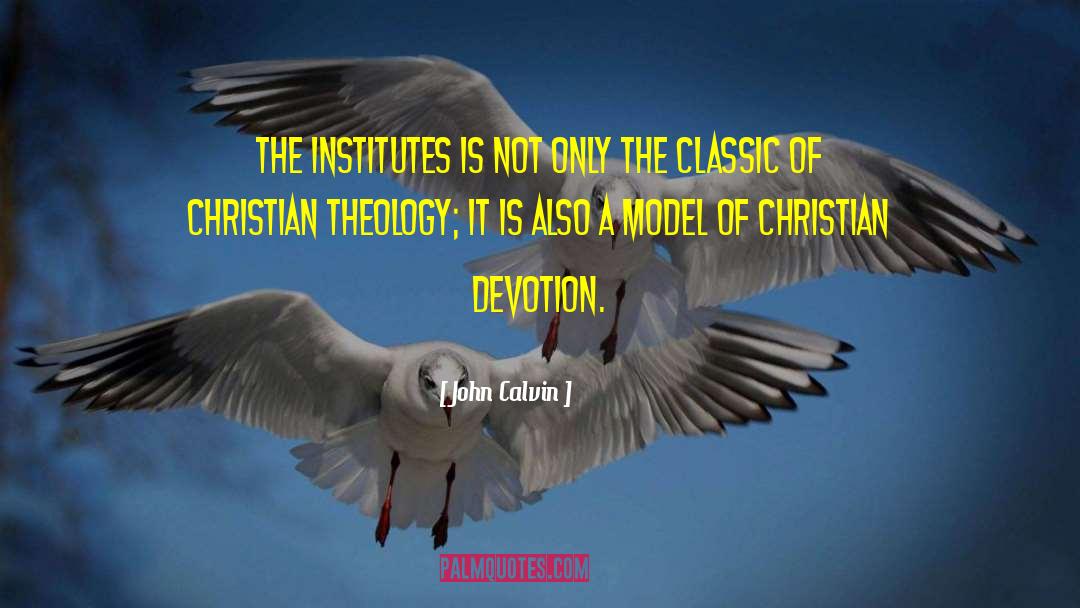 Christian Theology quotes by John Calvin